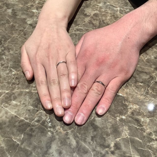 【長野店】かけがえのない2人の大切な指輪に巡り会うことができました