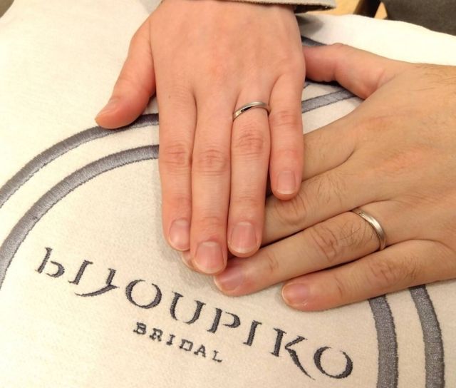 【小倉店】楽しくリング選びができました！