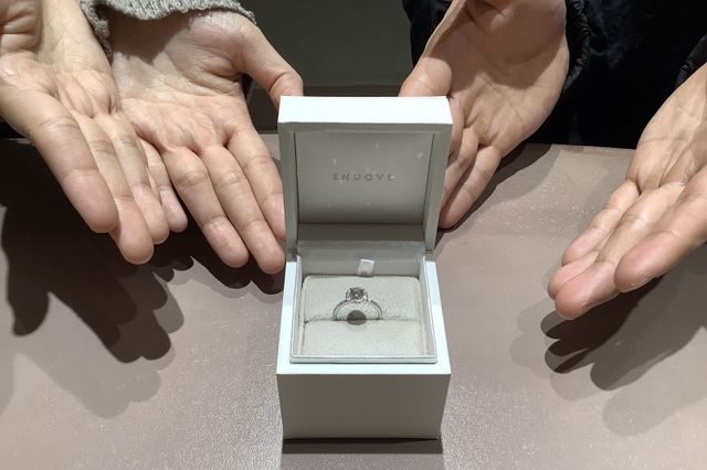 【ビジュピコ福井店】一番納得のできる指輪を選ぶことができました！