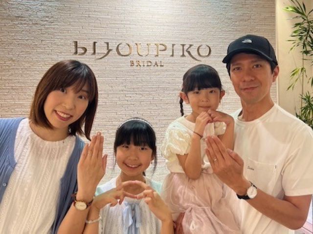 【なんばパークス店】最高に素敵なリングに出会えました