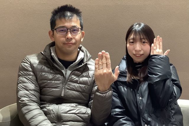 【ビジュピコ福井店】選んだ指輪は一目惚れでした♡