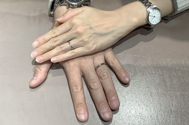 【ビジュピコ福井店】実際につけてみて、結婚を実感しています！