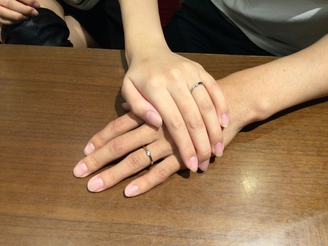 【鹿児島店】最高の指輪を選べた♪