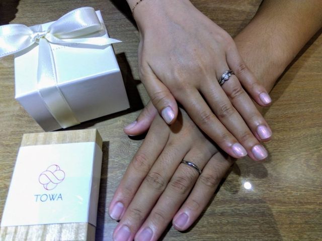 【大分店】和やかな雰囲気で指輪選びが出来てよかったです✨