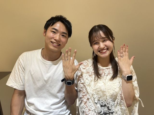 【熊本店】デザインと高品質なダイヤモンドに惹かれて✨