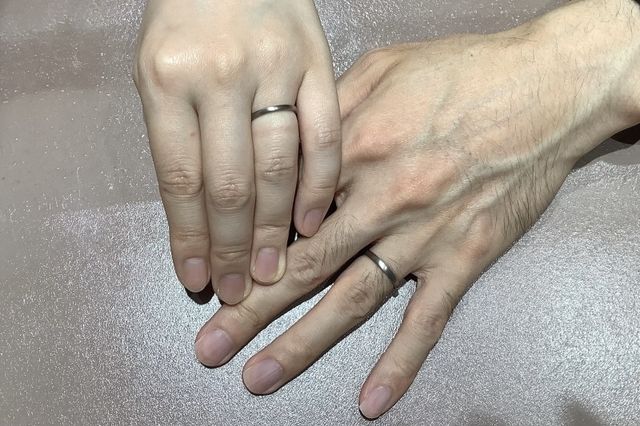 【ビジュピコ福井店】イメージ通り私達らしい素敵な指輪が出来上がりました。