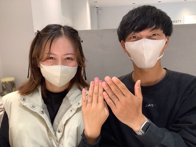 【宮崎店】指輪選びにはとても良い環境！