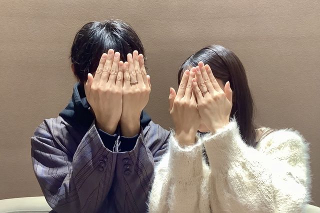 【ビジュピコ福井店】念願の結婚指輪を購入しました！