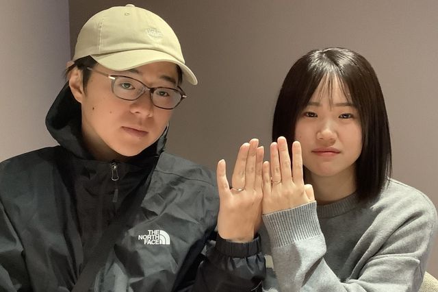 【ビジュピコ福井店】自分の好みの指輪を購入することができ、良かったです☺︎