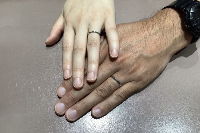 【ビジュピコ福井店】実際にリングを手に取った時、とても嬉しかったです。