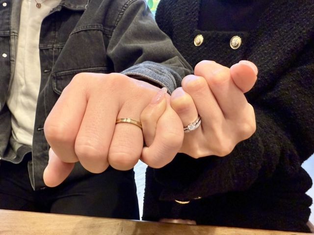 【ビジュピコ鳥取店】楽しく指輪選びが出来ました！