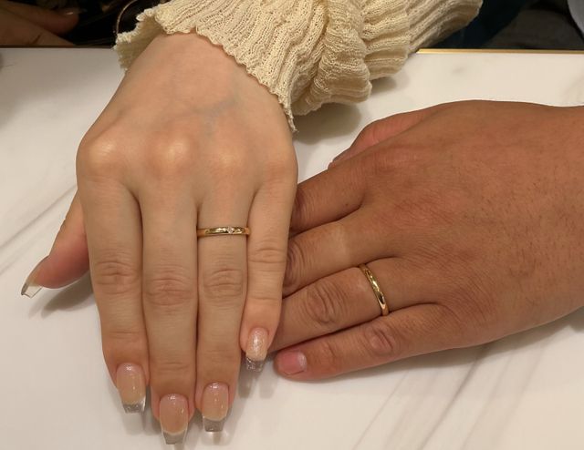 大阪市生野区　IDEAL Plusfortの結婚指輪をご成約頂きました