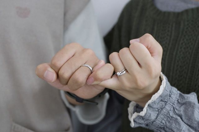 2人の関係性にぴったりな指輪