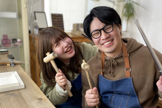 とても楽しかったです。スタッフの方の説明がとても分かりやすく、初めてでも安心して結婚指輪が手作り出来ました。