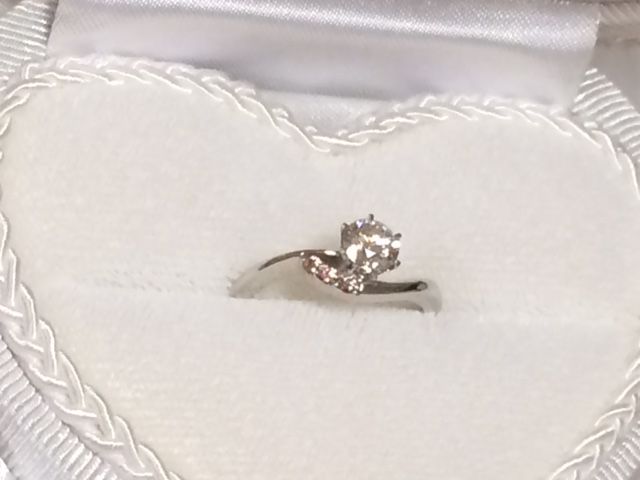 ピンクダイアのメレダイヤがいい