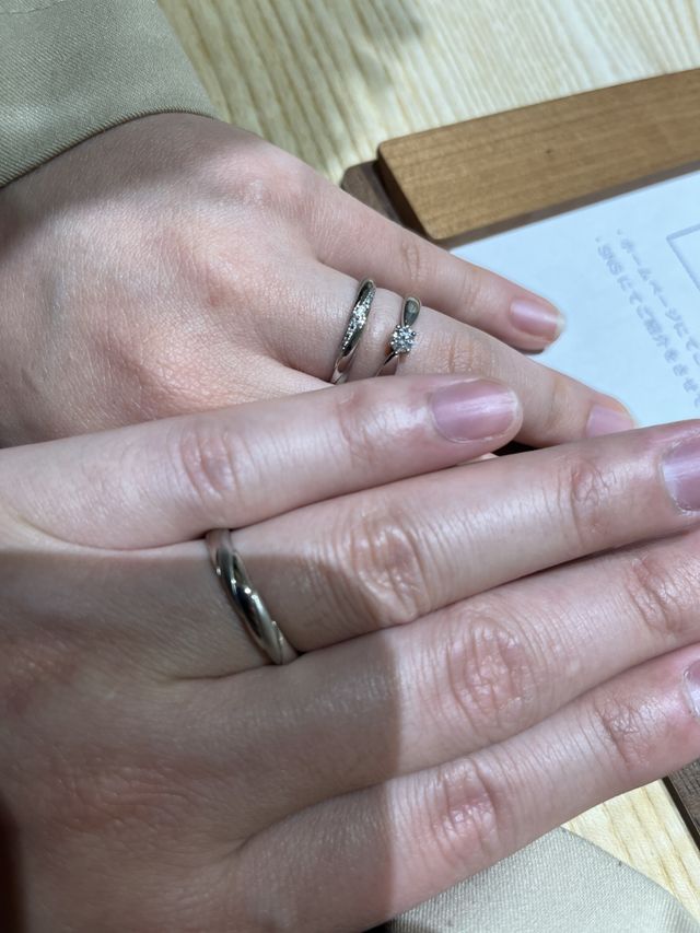 祈りでつや消しを入れて個性的にしました