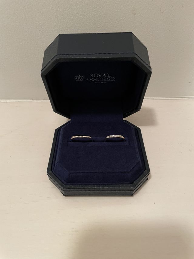 購入日に撮影しました。