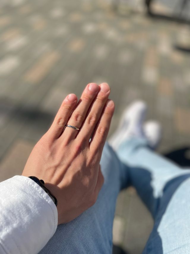 思い出に残るリングを作ることができました。