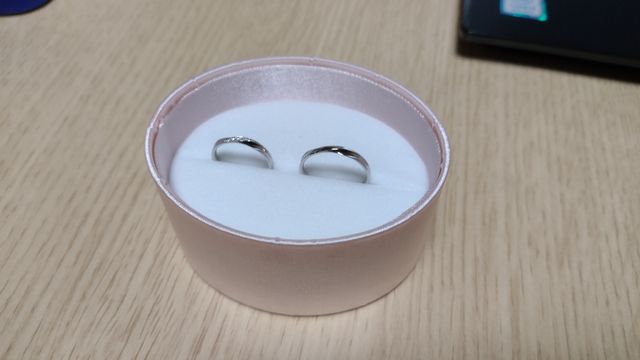 購入直後の写真です。