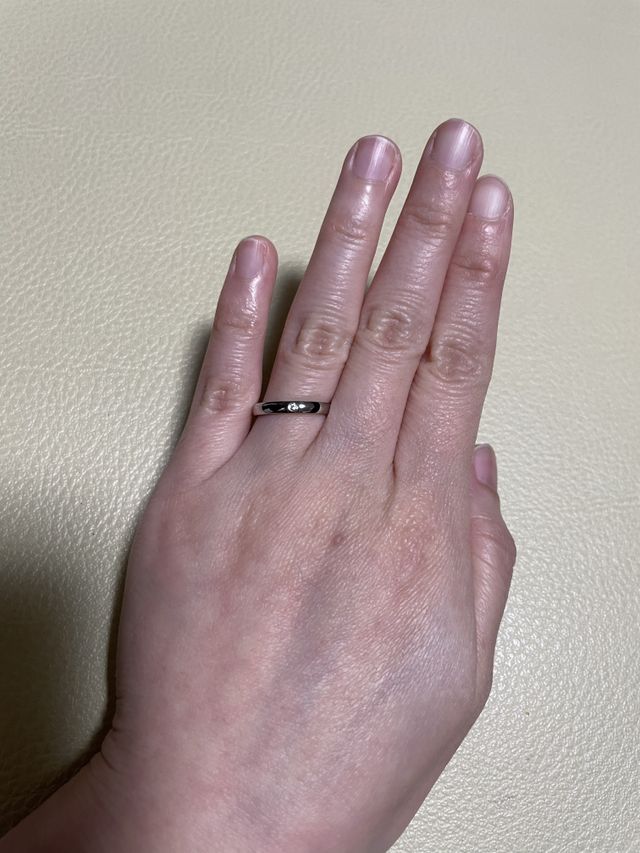 シンプルな指輪