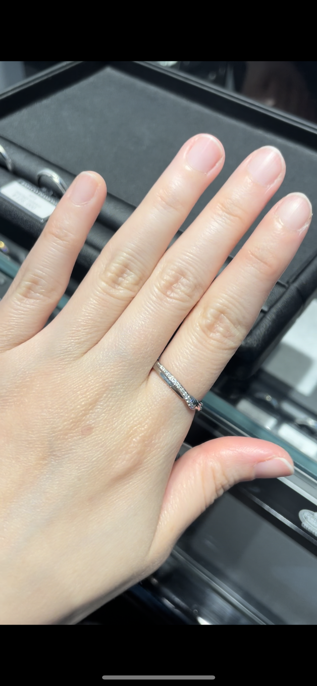 ゴージャスだが日常使いできる指輪