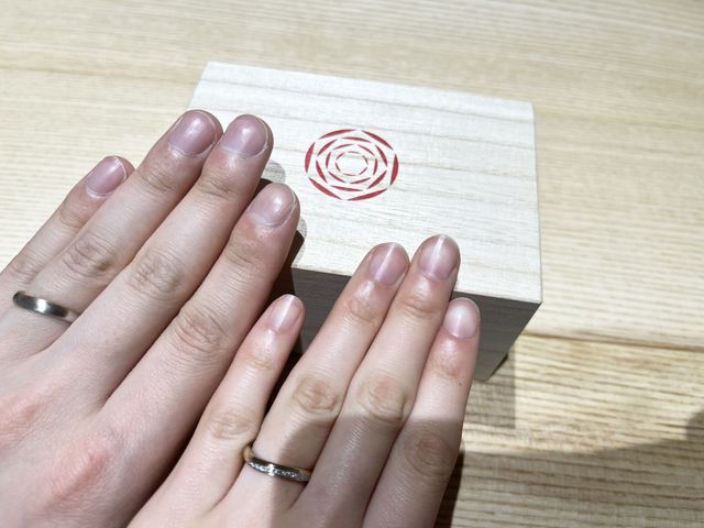 桐の箱が可愛らしかったです