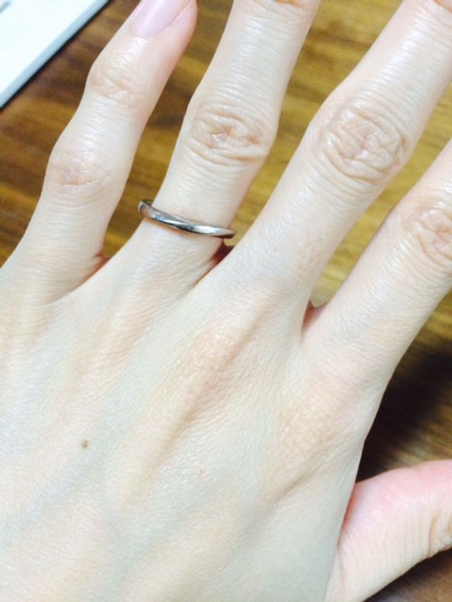 結婚指輪です＾＾　