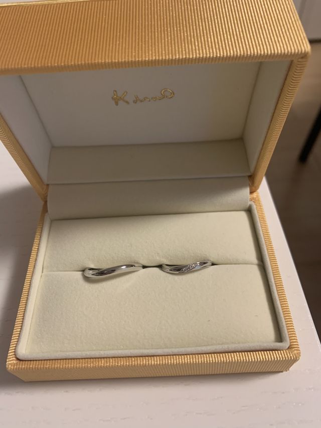 セミオーダーした指輪