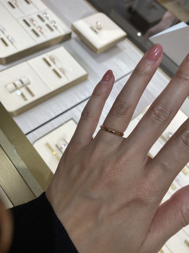肌馴染みの良いリング