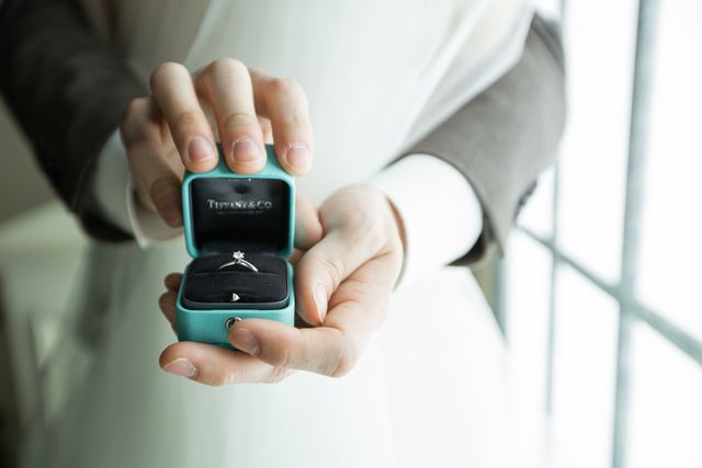 やはりブルーのボックスがとても素敵です。