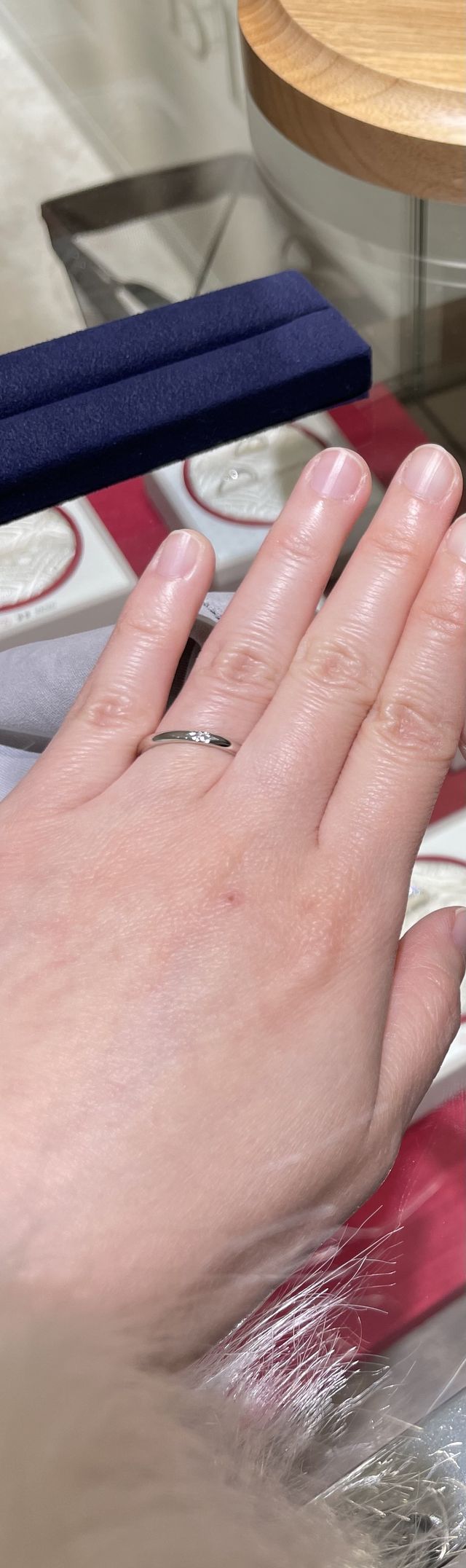 ダイヤモンドあり、和風のブランドの指輪