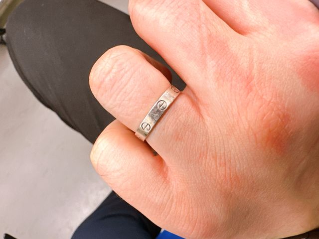 Cartierの柄が入っているのがお気に入りのポイント