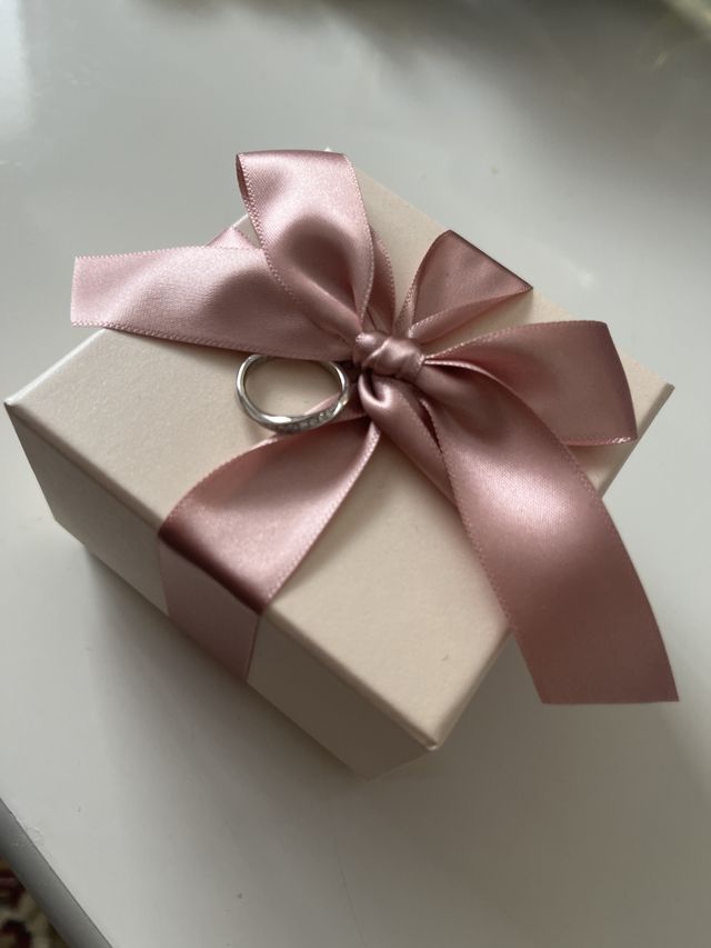 可愛らしいリングです。