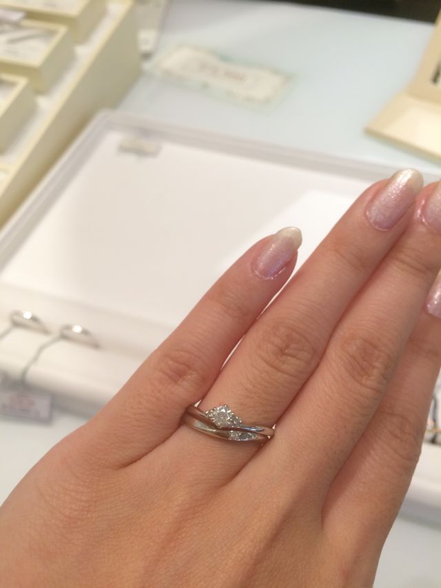 メレダイヤの婚約指輪も
