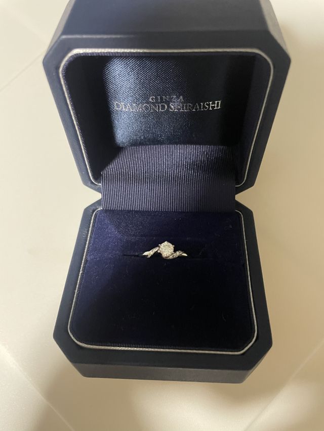 プロポーズに使用した