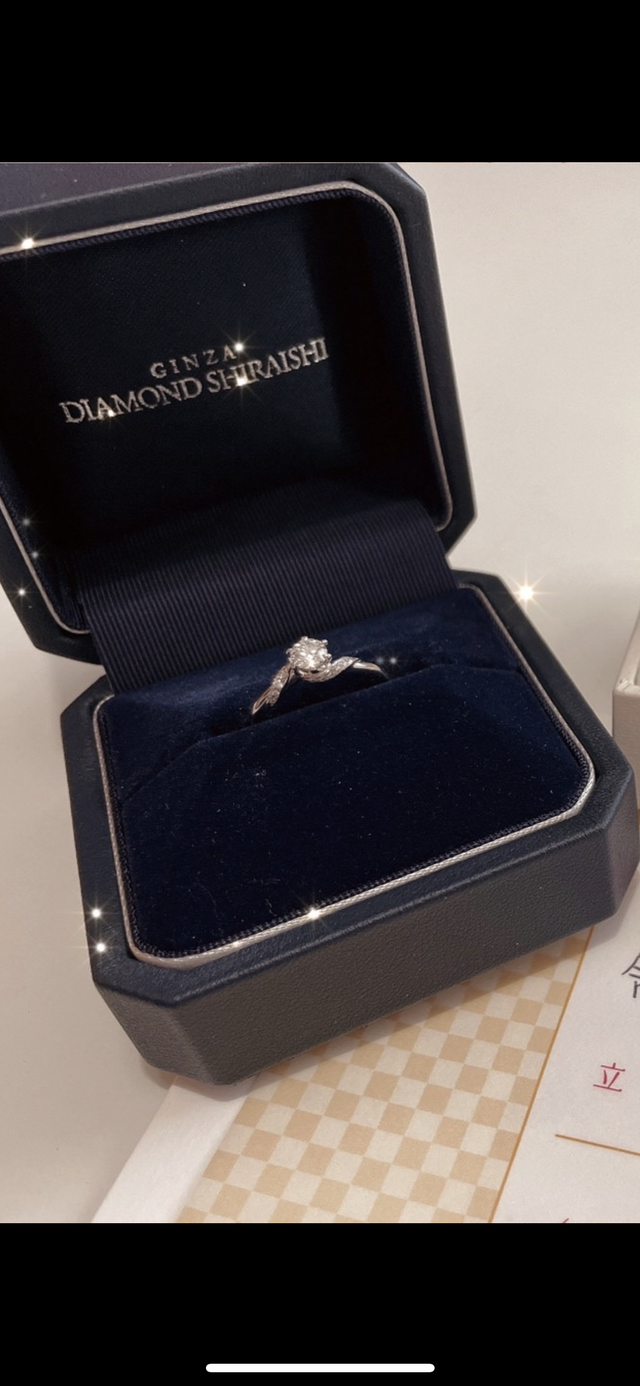 プロポーズに使用した