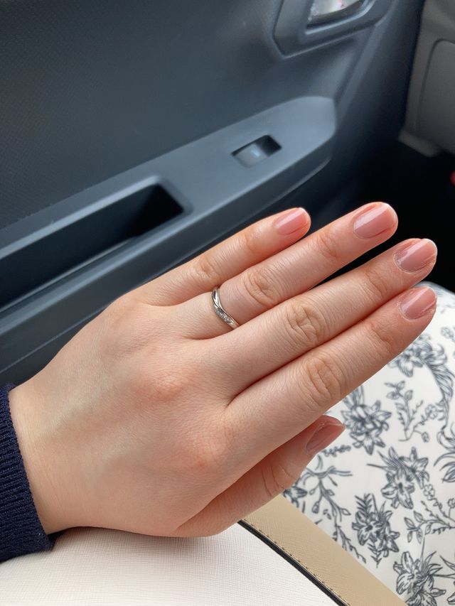 自然光だとこんな感じです！とてもきれい！