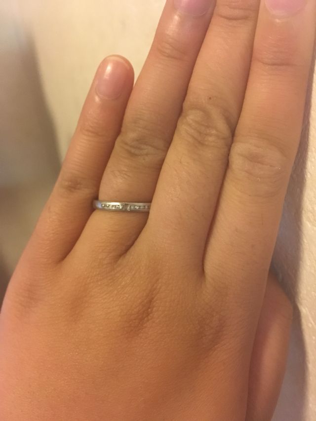 セイレーンアズーロの結婚指輪です。