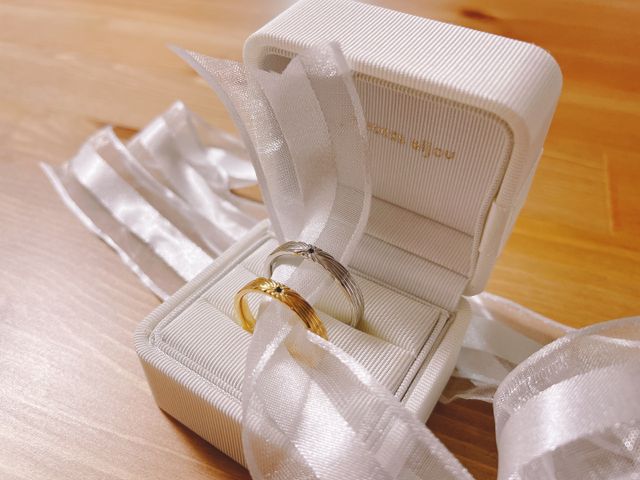 受け取り時のボックスに入れて撮りました。