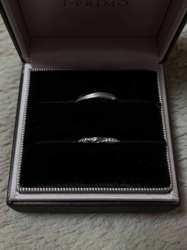 セット指輪
プラチナ
男性 マット加工