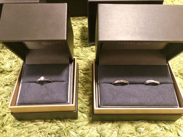 婚約指輪(トンプソン)
結婚指輪(スイートアイヴィー)