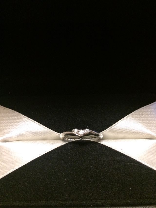 結婚指輪です。