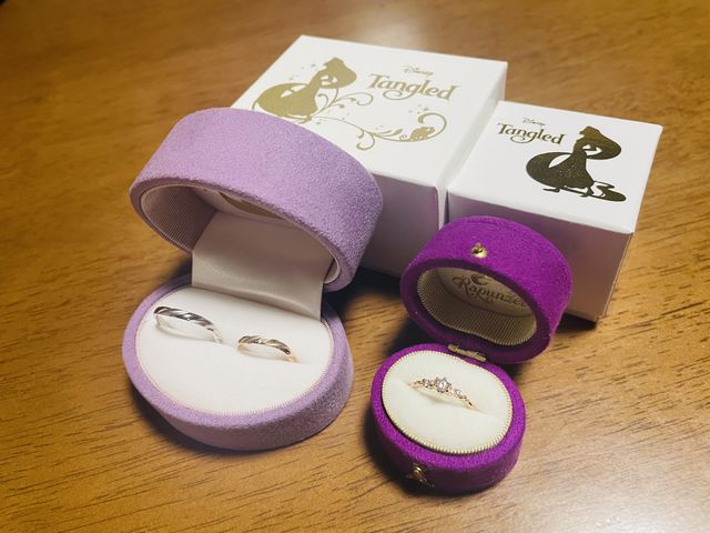 ラプンツェルの誕生日当日に夢が叶うという願いが込められてます