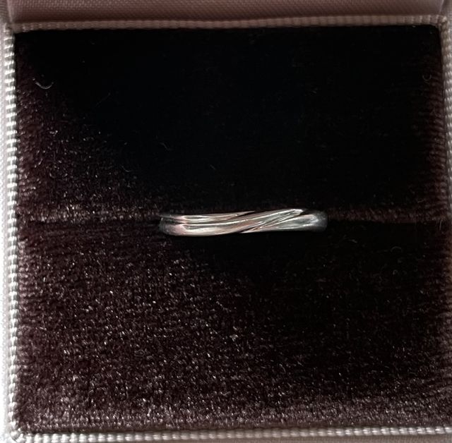 一年間、ほとんど外さずに過ごしているため細かなキズ有り