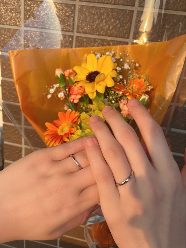 リングが細いので、着け心地がいいです。