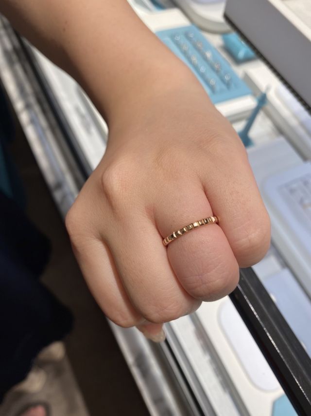 ゴールドも肌馴染みよく可愛すぎました