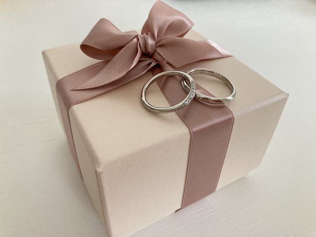 購入した時に撮りました。箱も可愛かったです！