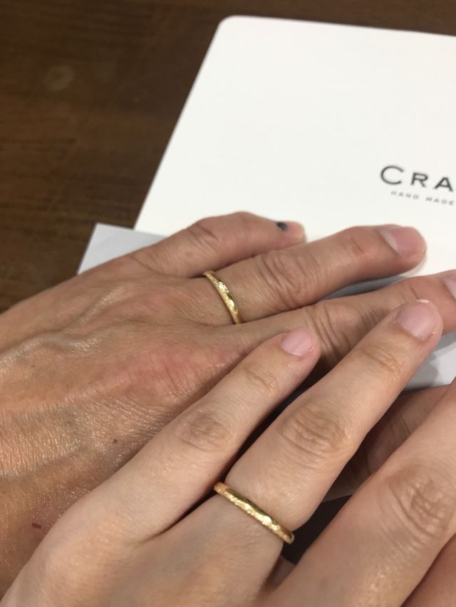 鏡面×スターダスト加工。自分達で作って最高の思い出です。