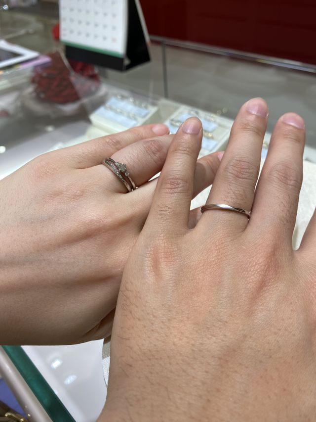 2人で購入しに行きました！大満足です！