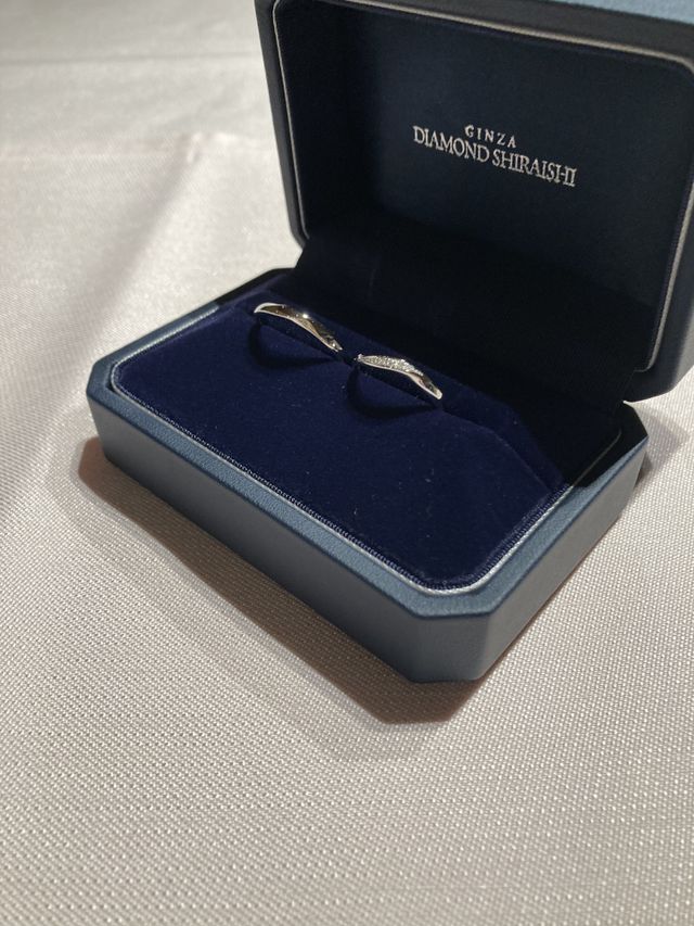 指輪お披露目！！